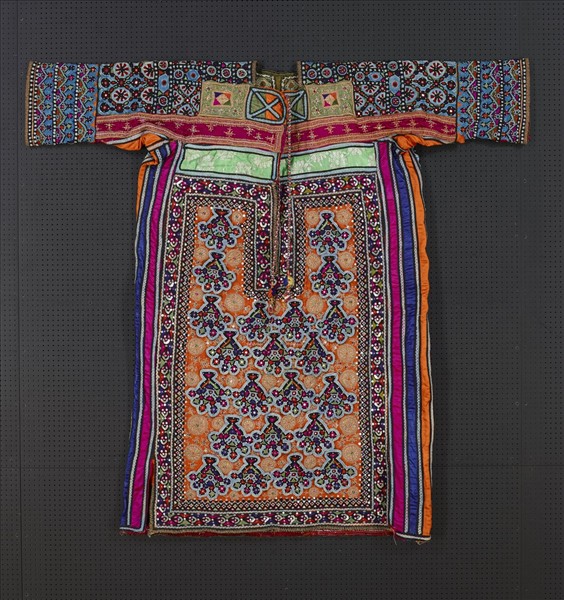 巴基斯坦 多彩刺繡婚禮長衣