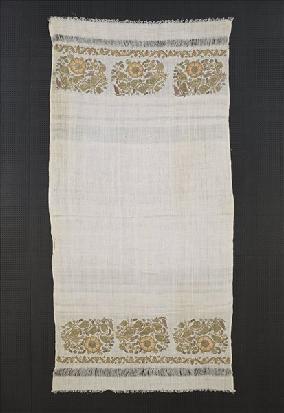 土耳其 多彩花卉紋刺繡長巾