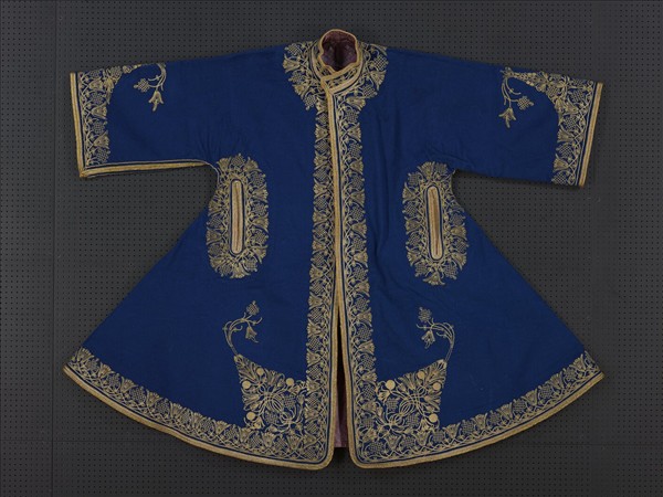 亞美尼亞 藍地金屬線刺繡外袍