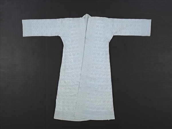 敘利亞 白地絎縫外袍