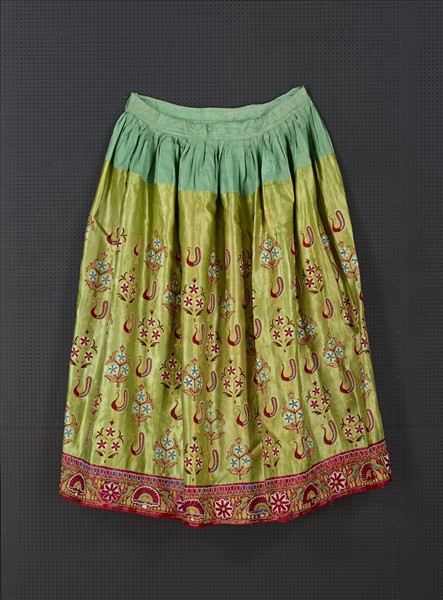 印度 刺繡裙