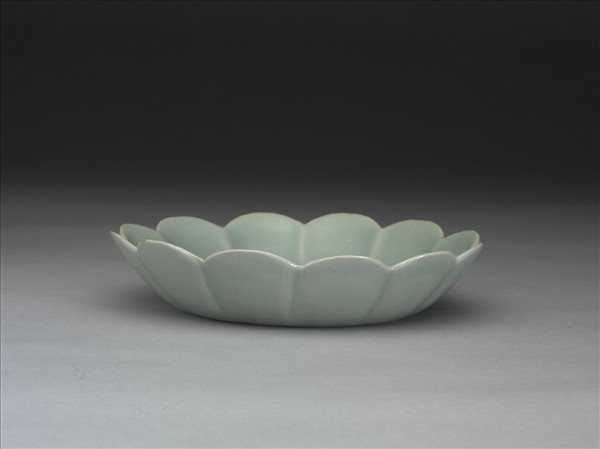 韓國 高麗時代 青瓷花形缽(大)