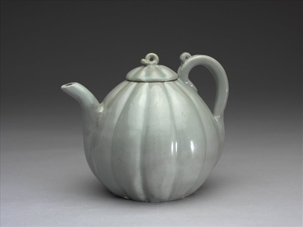 日本明治時代煎茶提籃茶器組藤墊- 故宮