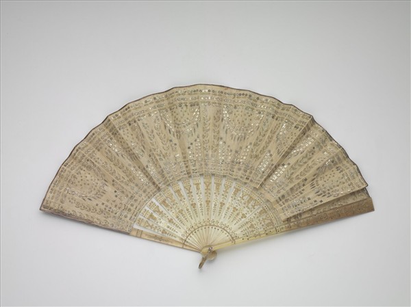 土耳其 金屬線刺繡摺扇