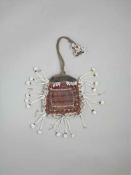 阿富汗 多彩幾何綴珠繡袋