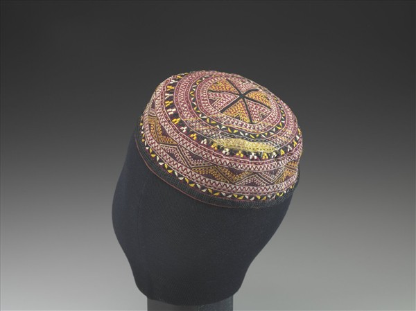 土庫曼 刺繡帽