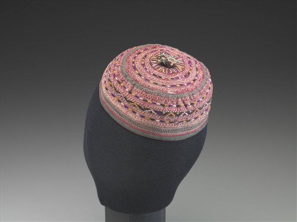 土庫曼 刺繡帽