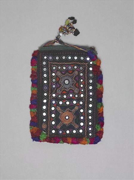 印度 鏡繡袋