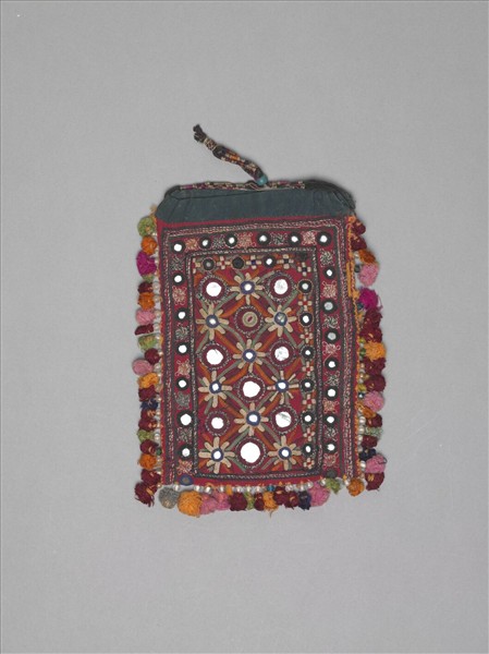 印度 鏡繡袋