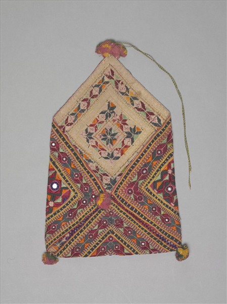 印度 鏡繡袋