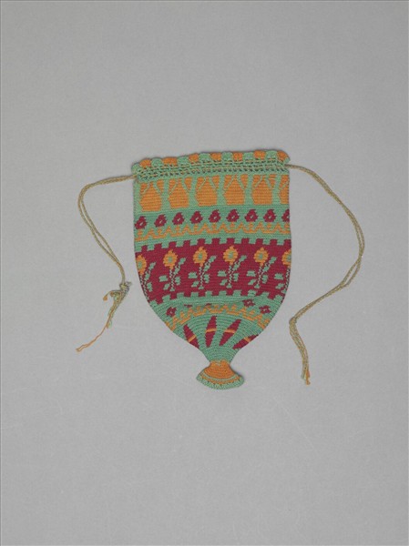 土耳其 綠地花卉紋編織袋