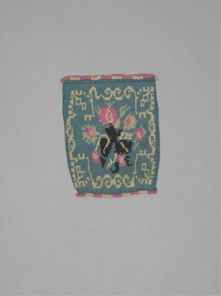 土耳其 綠地花卉紋編織袋