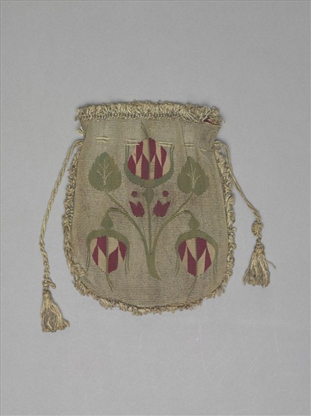 土耳其 鬱金花紋綴織小袋