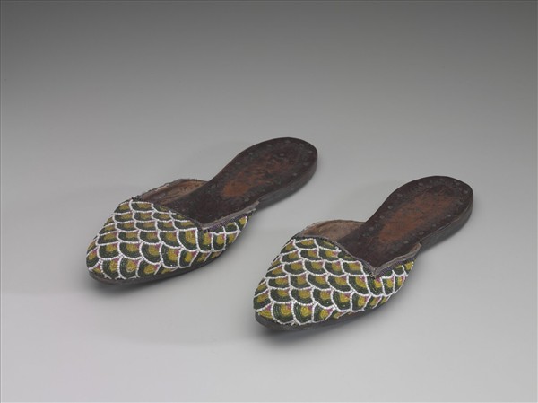 印尼 鱗紋珠繡鞋