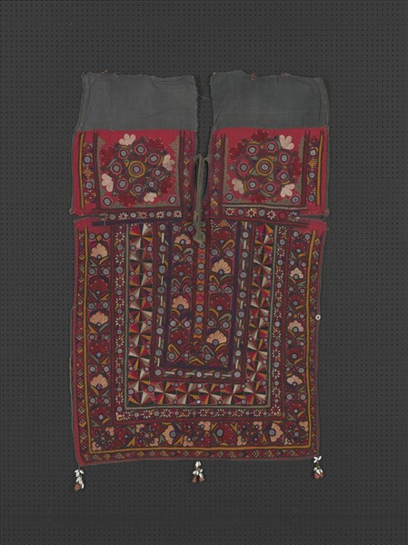 印度 鏡繡襯衫前襟