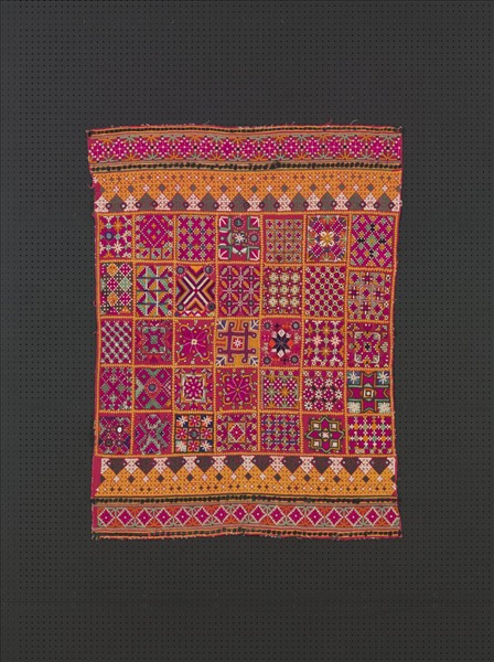 巴基斯坦 鏡繡方巾