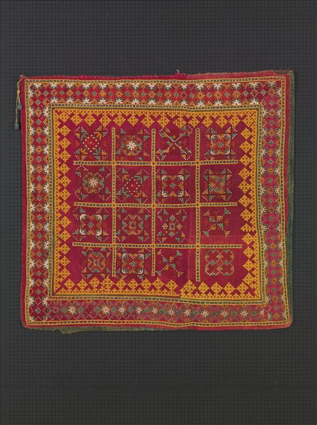 巴基斯坦 刺繡方巾