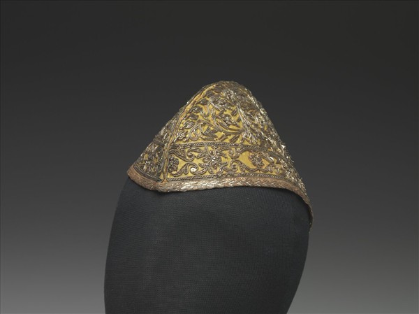 印度 金屬線刺繡帽