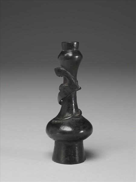 日本明治時代煎茶提籃茶器組銅香瓶- 故宮