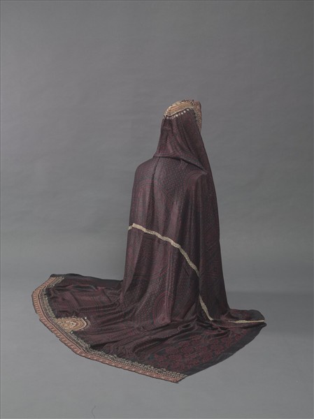 印度 鏡繡紮染頭巾