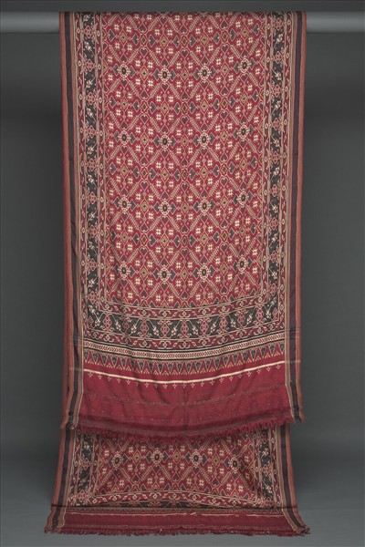 印度 雙向伊卡紗麗