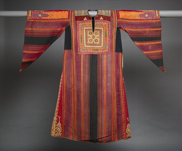 巴勒斯坦 紅地刺繡長衫