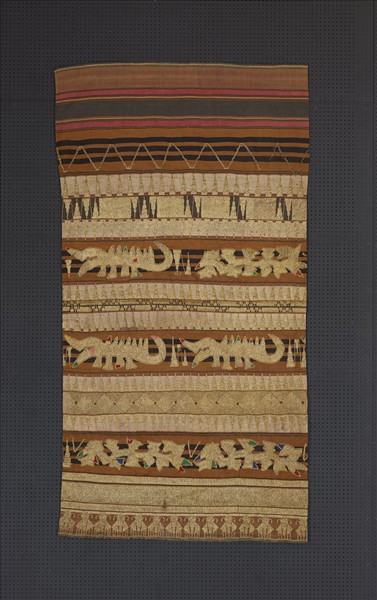 印尼 魚龍紋刺繡筒裙