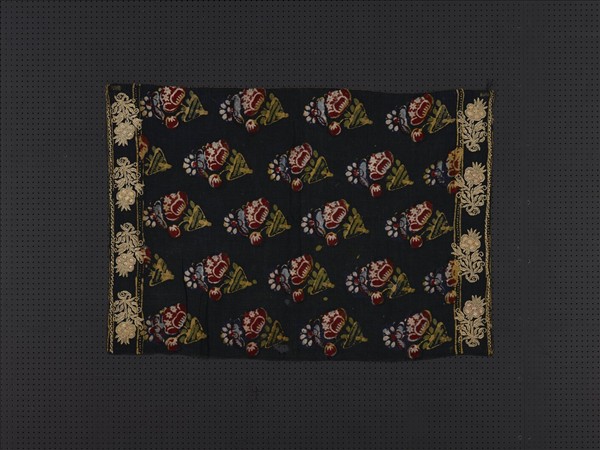 土耳其 多彩印花金線刺繡頭巾