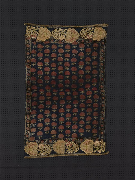 土耳其 多彩印花金線刺繡頭巾