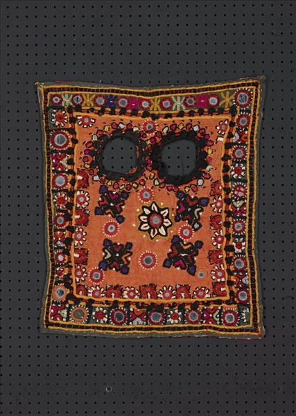 印度 圓鏡刺繡婚禮面罩