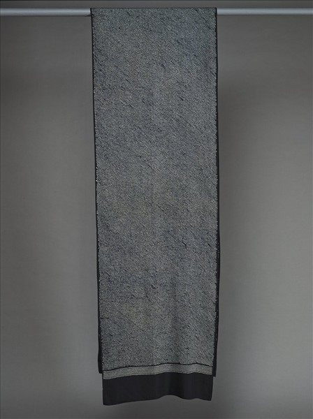 日本 紺地絞染兵兒帶