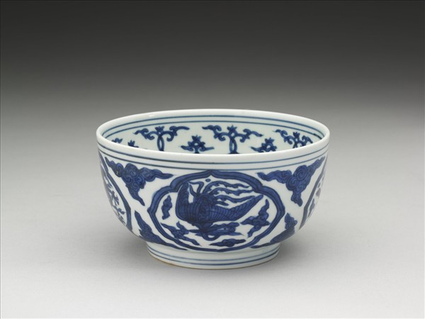青花龍鳳碗