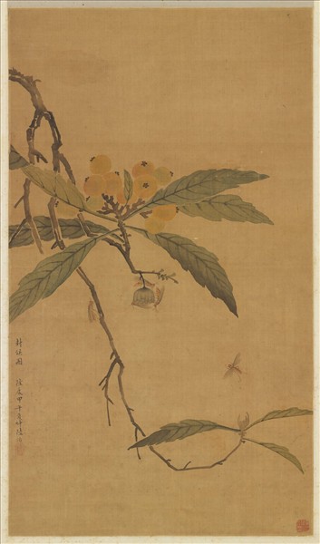 明陸治封候圖　軸