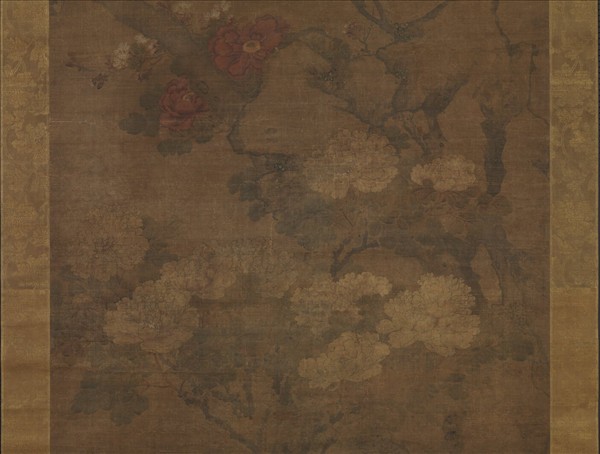 南沙老人畫玉堂富貴　軸