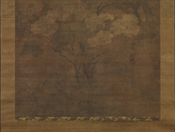 南沙老人畫玉堂富貴　軸