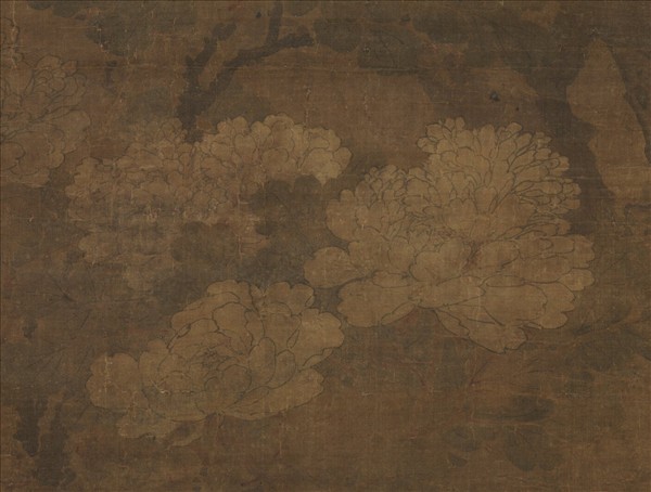 南沙老人畫玉堂富貴　軸