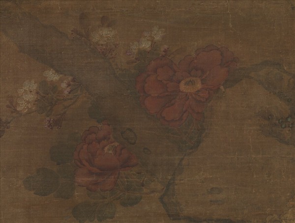 南沙老人畫玉堂富貴　軸