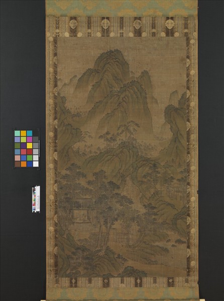 明人仿戴文進山水　軸