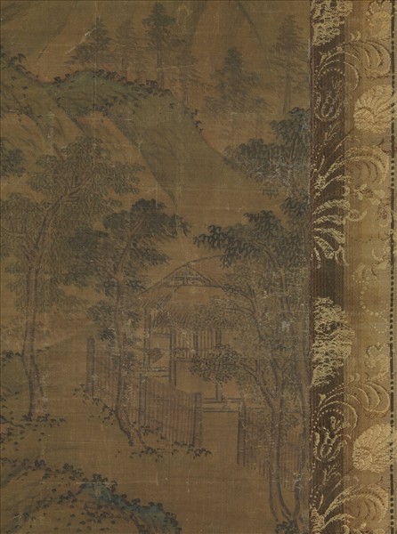 明人仿戴文進山水　軸