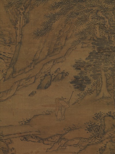 清李山仙山樓閣　軸