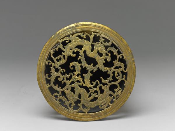 青花歲寒三友圖罐（附金屬膽）