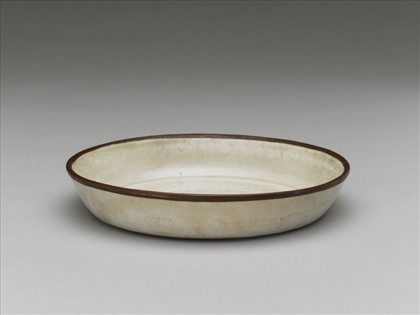 定窯 白瓷盤