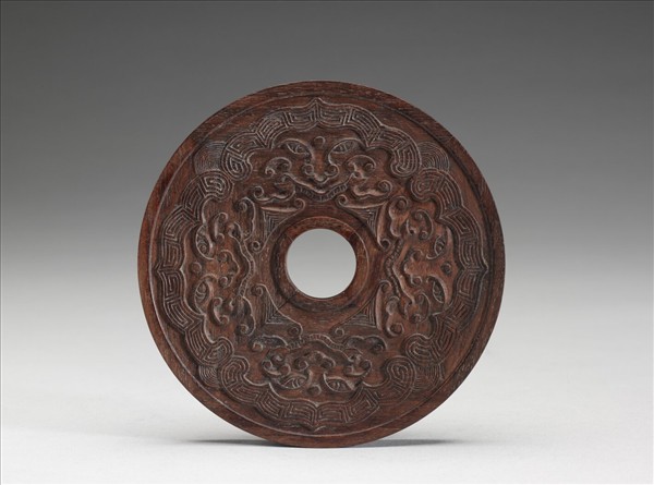 〈西清續鑑〉鏡匣雕刻木蓋附董誥楷書〈智永歸田賦帖〉