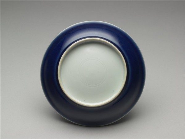 霽青釉盤