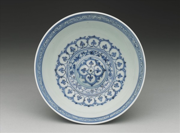 青花花卉紋碗