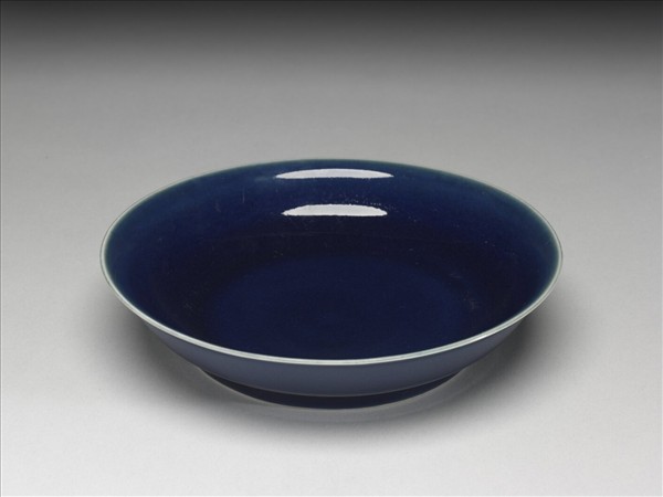 霽青釉盤