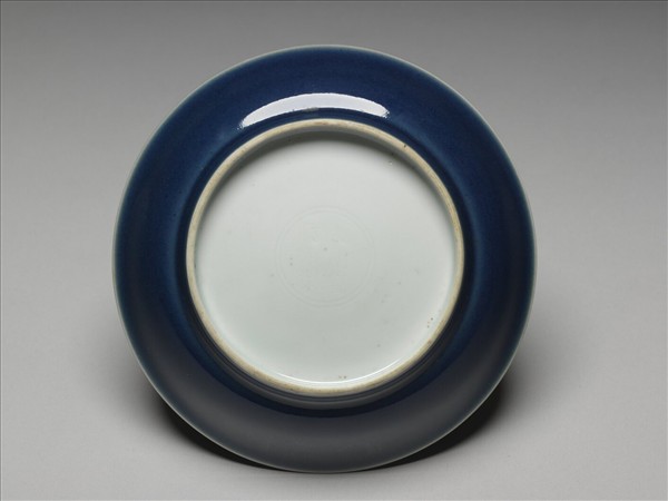 霽青釉盤
