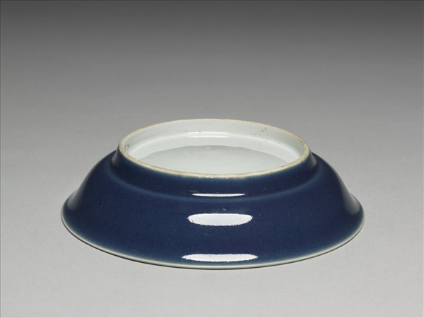 霽青釉盤