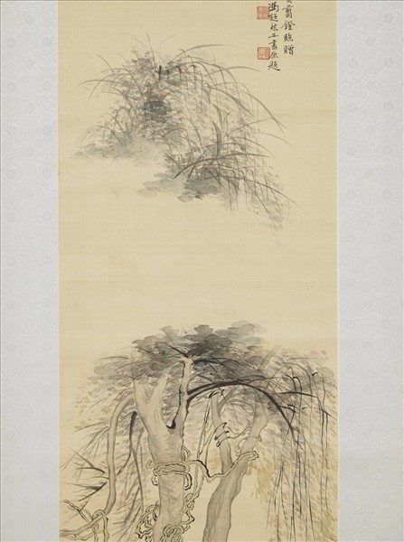 民國馮迥陶广紫藤　軸