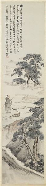 民國林紓江南雨山四屏　軸　（三）